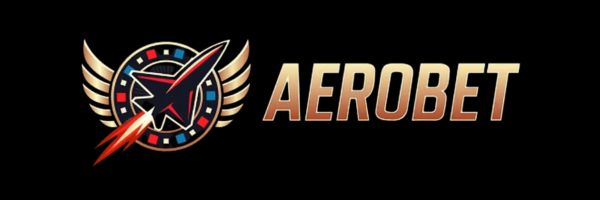 Aerobet Casino banner with an account verification prompt and pokie symbols