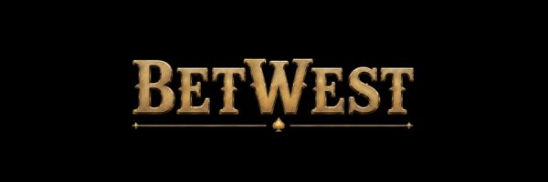BetWest Casino banner with a weekly prize draw ticket and pokie reels