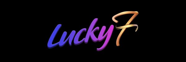 Lucky7 Casino banner showing pokie reels and a payout tracking panel